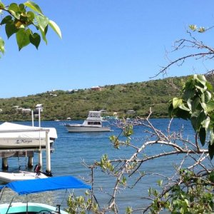Ohana at anchor in Culebra Island