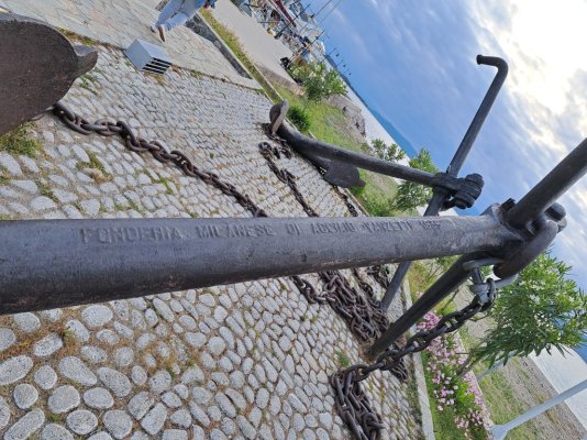 Italian forged anchor from the 1800's..jpg