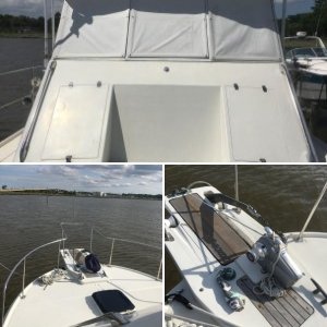 Kadey Krogen Manatee 36 Foredeck