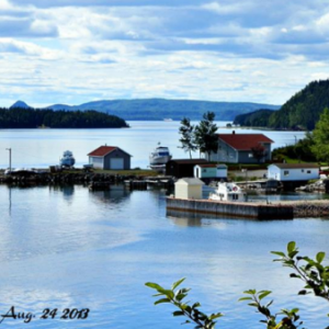 Post card perfect. Our house in the centre of the picture.