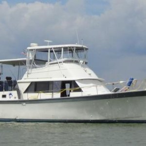 At anchor Redfish Shoals 6