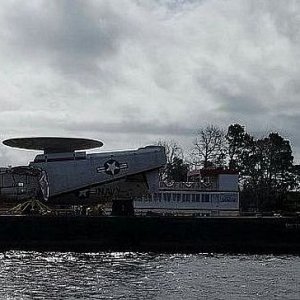 AWACS on barge