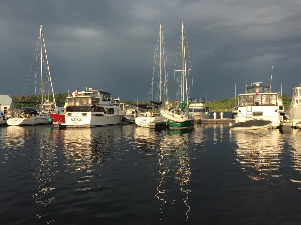 After a Rainstorm   Parry Sound, Georgian Bay, Ontario