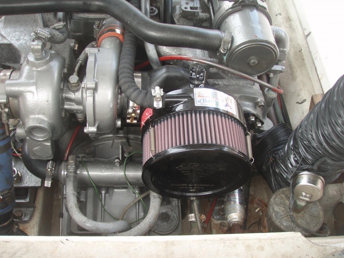 AIRSEP CCV system on Yanmar 4LH