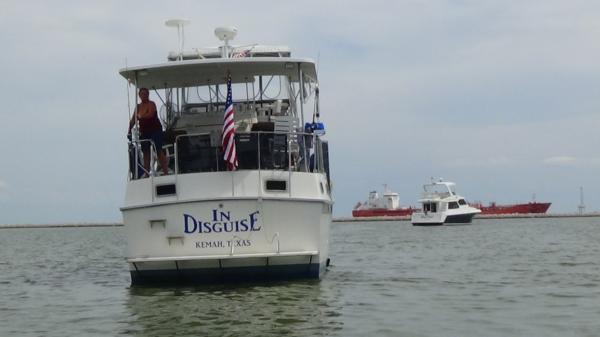 At anchor Redfish Shoals 7