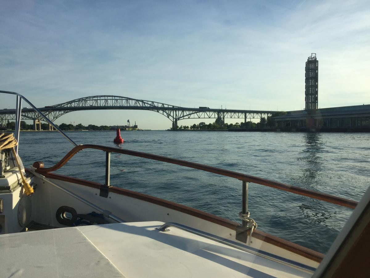 Blue Water Bridge Port Huron - Sarnia.