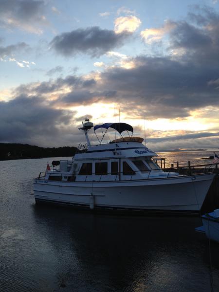 Boat sitting at my dock