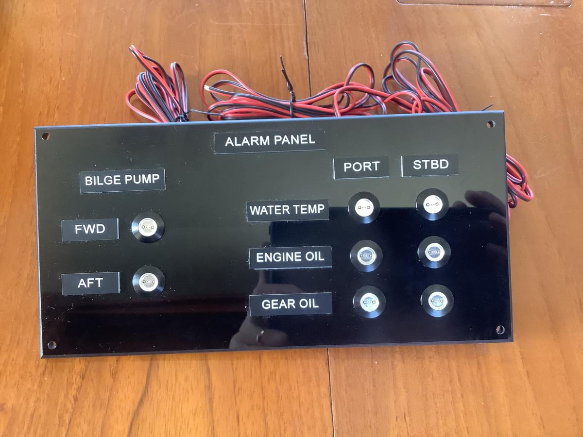 Bridge alarm panel