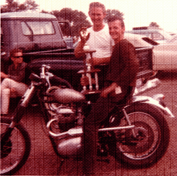 Drag Racing Motorcycles, early 60's