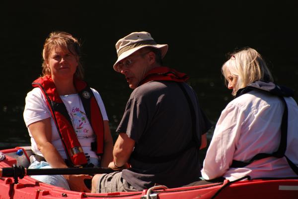 Fun in our Portland Pudgy (Dinghy!)