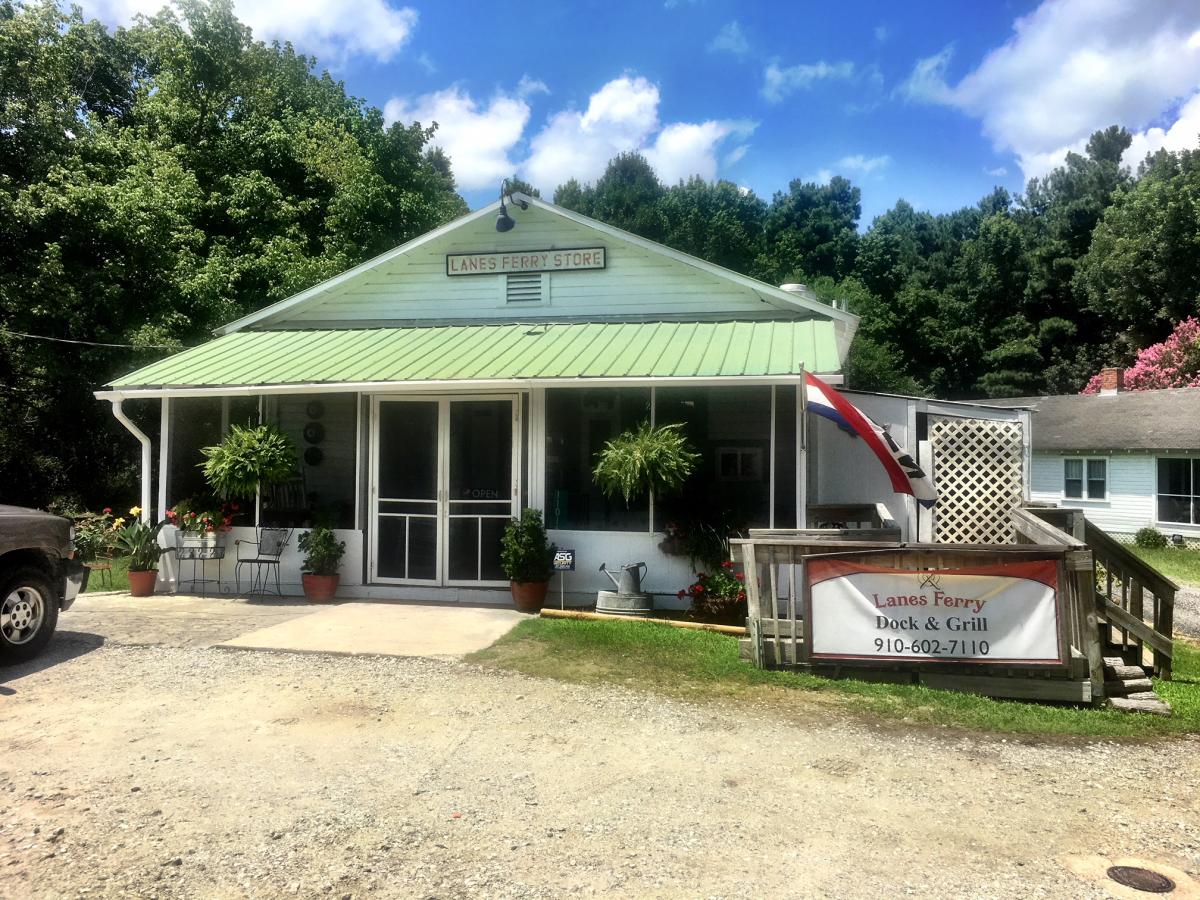 Lanes Ferry Dock & Grill, home of the absolute best hot dogs on the planet!