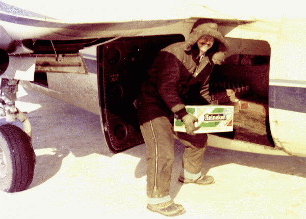 Lonely DEW Line station, Alaska Arctic 1979