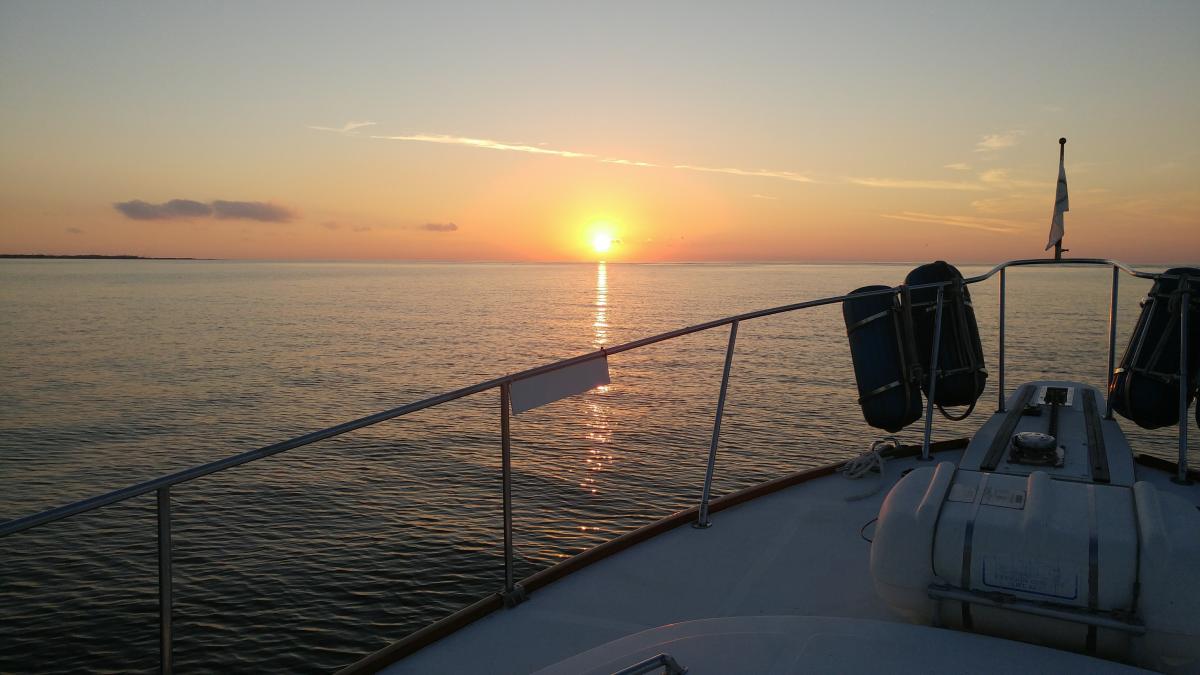 MM Sunset N Anclote Sandbar Jan2017