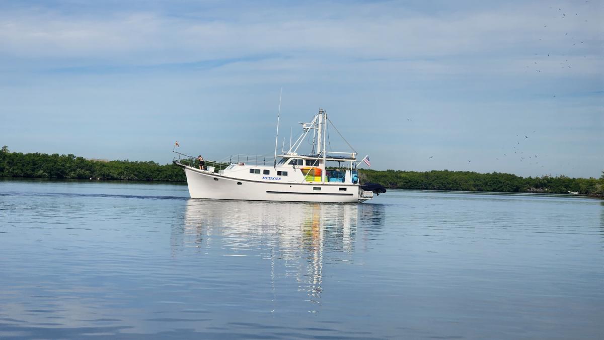 Muirgen aground   San Blas