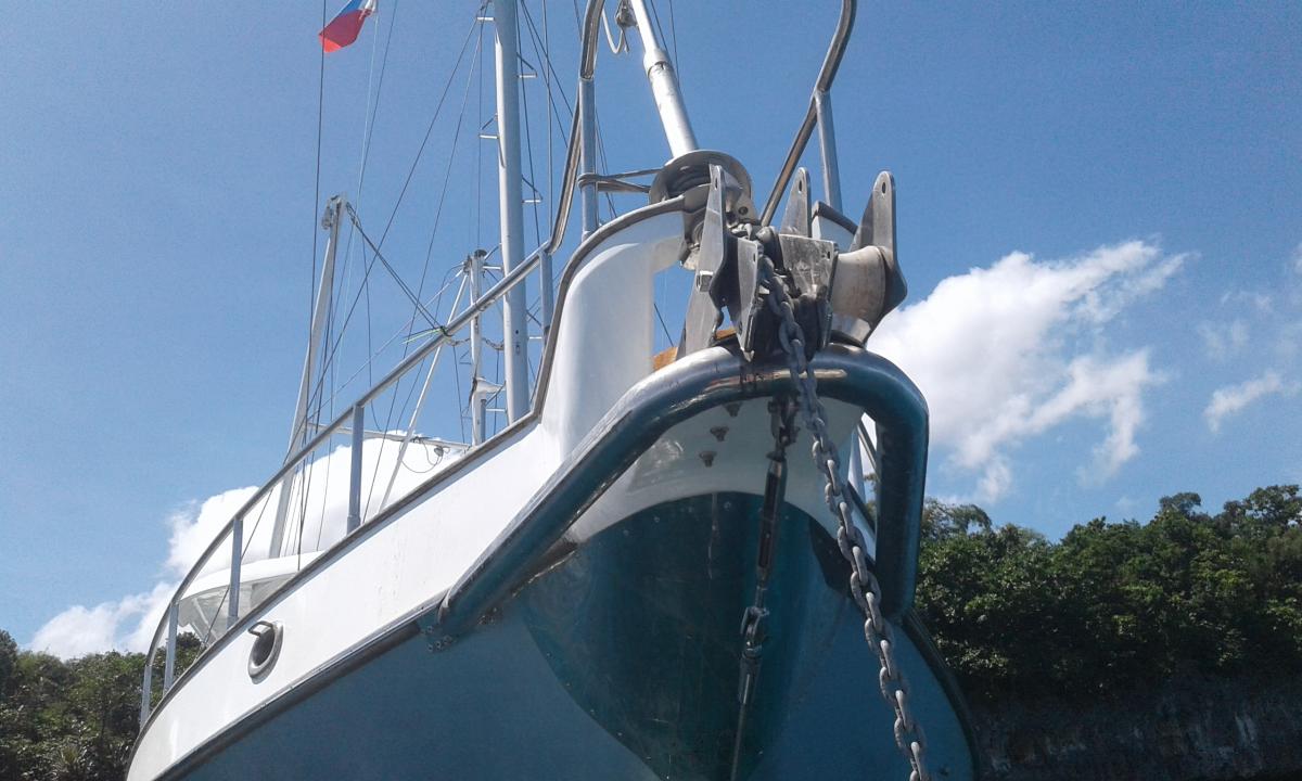 New bowsprit