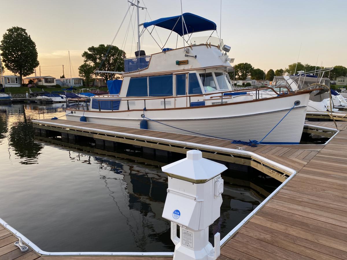 New dock after tornado destroyed the previous dock