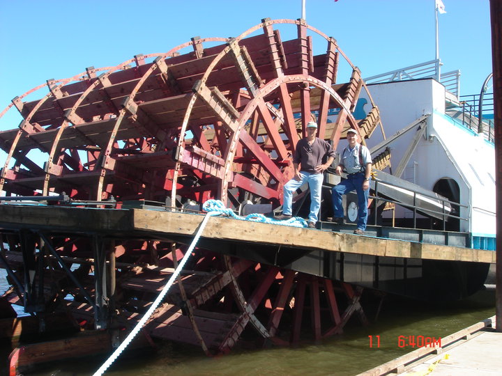 Steamer PORTLAND after a monthly excursion