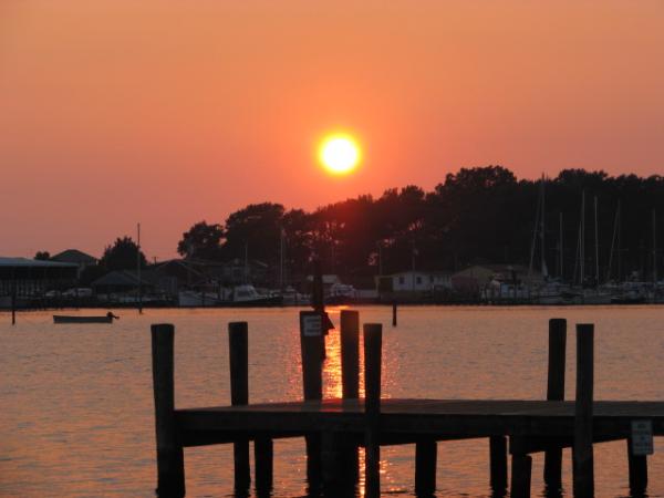 Sunset at Rock Hall