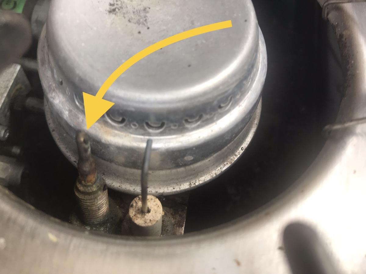 Thermocouple must be "hot" or else gas flow will stop.