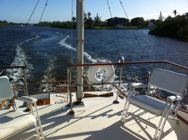 Underway ICW  Jupiter FL